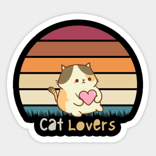 Cat Lover Sticker